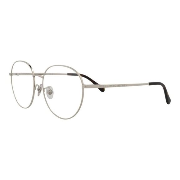 Stella McCartney Womens Round/Oval Palladium Palladium Transparent Fashion - Picture 1 of 4